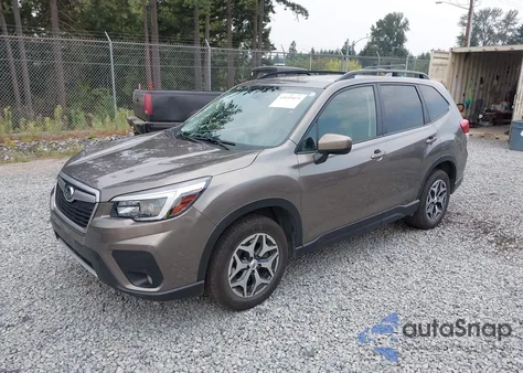 2021 Subaru Forester Premium from USA, damaged, VIN JF2SKAJC1MH496338